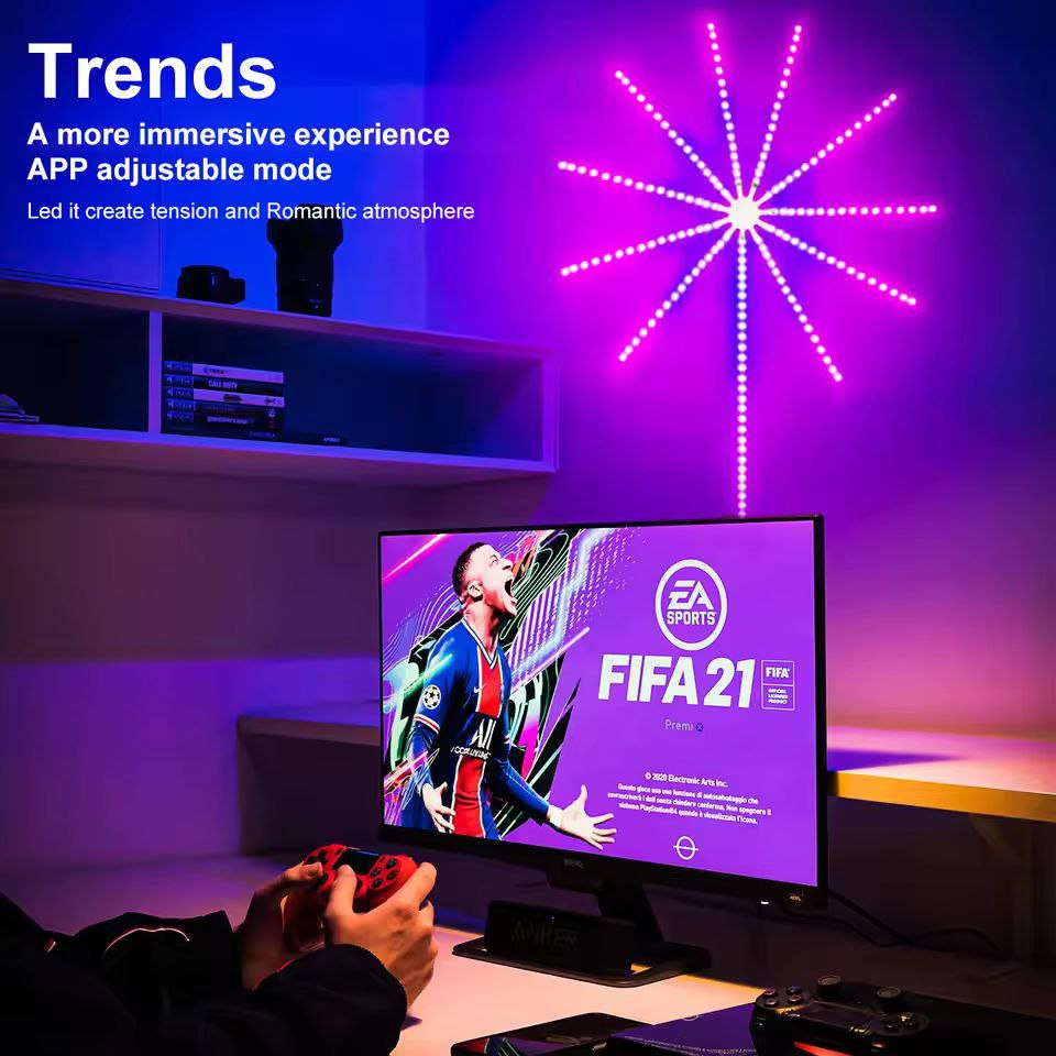 Bande lumineuse LED intelligente avec télécommande